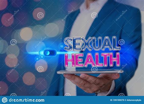 Handwriting Text Sexual Health Concept Meaning Ability To Embrace And Enjoy Sexuality
