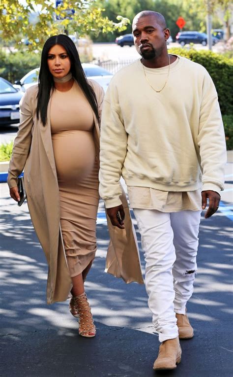 kanye west and kim kardashian pregnant
