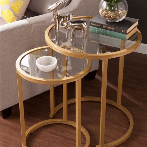 Your living room is one of the most important rooms in your home. Victoria Gold Nesting Tables | Pier 1 Imports
