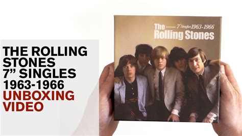 The Rolling Stones 7 Singles 1963 1966 Unboxing Video Youtube