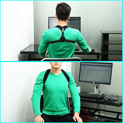 Yosoo Back Posture Corrector Adjustable Clavicle Brace Comfortable