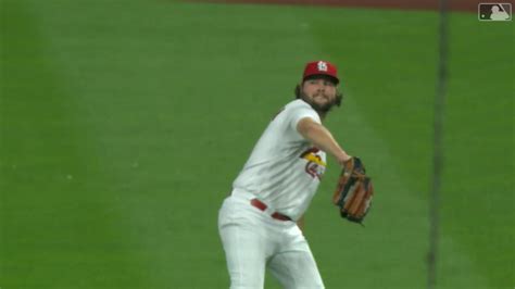 Alec Burleson Saves A Run At Home St Louis Cardinals