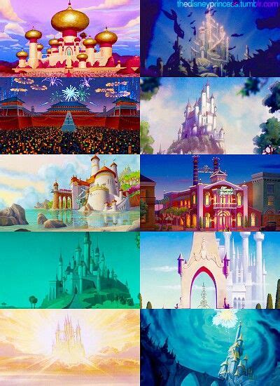 Tianas Palace Castles Comparisons By Thedisneyprincess Tumblr
