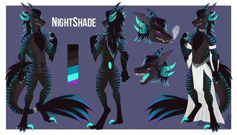 Meet Nightshade Art Done By Swathingsoap Dragons Amino