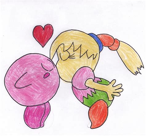 Kirby And Tiff Kissy By Deitz94 On Deviantart