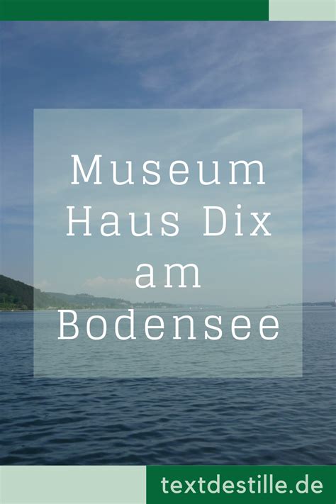 Geniessen sie entspannte tage auf der halbinsel höri in einer angenehmen atmosphäre. Otto Dix am Bodensee und das Museum Haus Dix | Bodensee ...