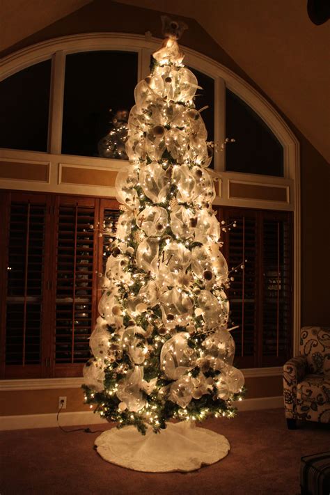A White Themed Christmas Tree White To Remind Me Of The