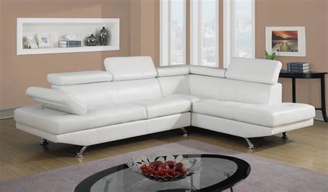 White Modern Sectional Sectional Sofa Sets