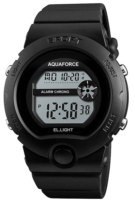 aqua force tactical combat watch 50m water resistant aqua force watch company water