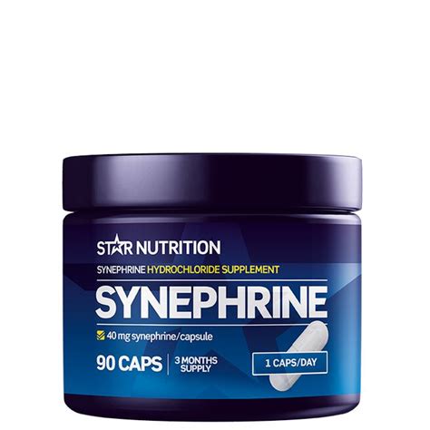 Läs mer om Synephrine, 90 caps från svenska varumärket Star Nutrition