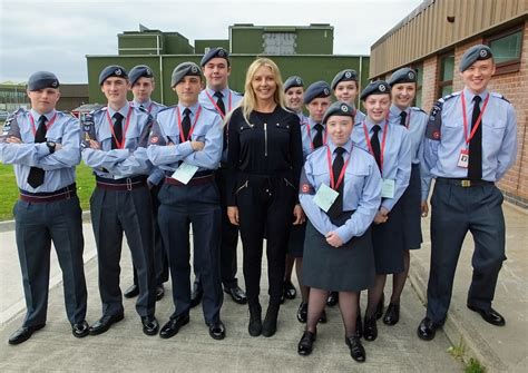 Ambassador Visits Raf Lossiemouth Highland Reserve Forces And Cadets