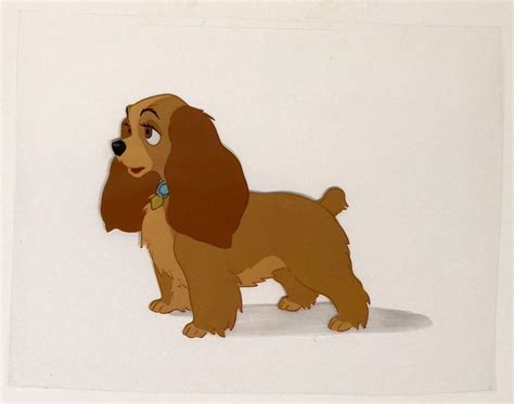 Animation Collection Original Production Animation Cel Of Lady From