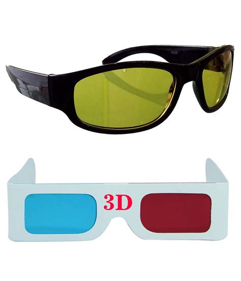 Hrinkar Night Drive Sunglasses With 3d Glasses Buy Hrinkar Night