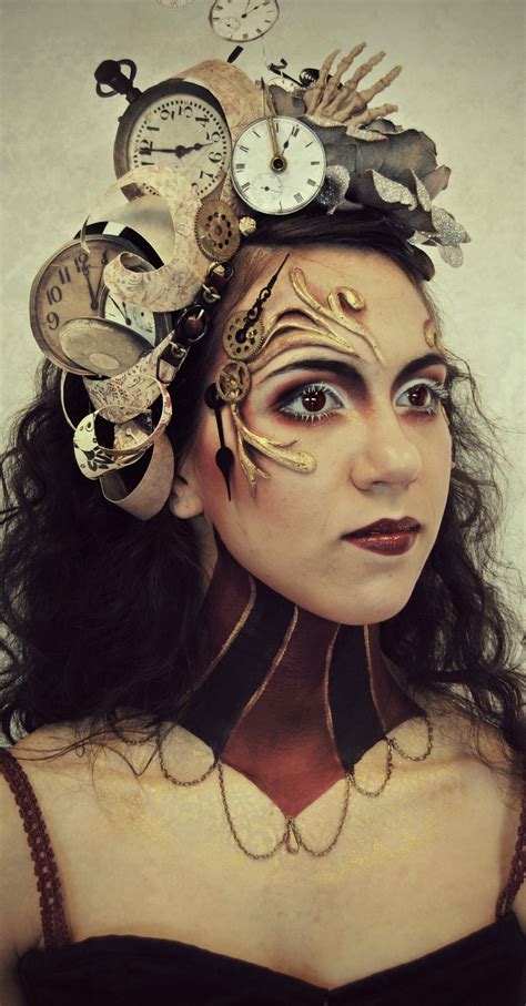 Pin By Joyce On My Extreme Makeup Styling Work Steampunk Makeup