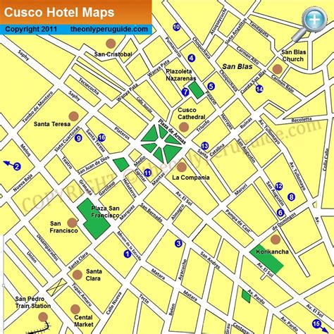 Cusco Hotel Locations The Only Peru Guide
