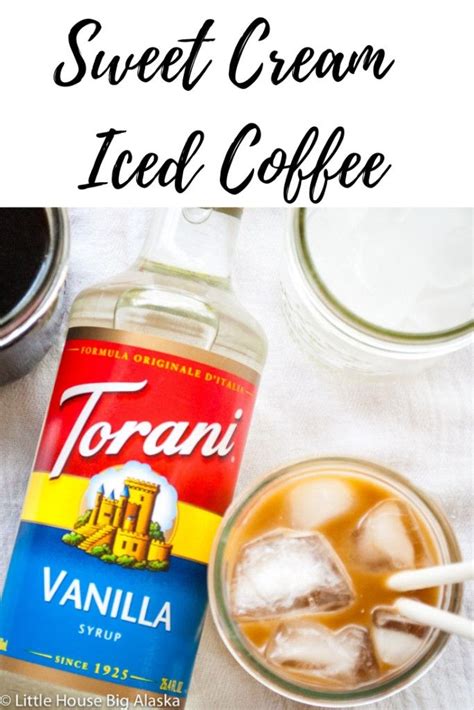 Vanilla Iced Coffee Syrup Recipe Micah Durham
