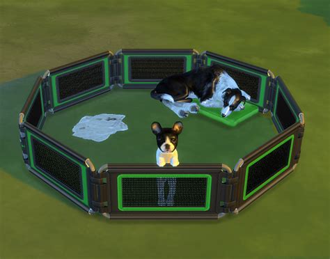 My Sims 4 Blog Ts2 Dog House And Pen Conversion By Biguglyhag