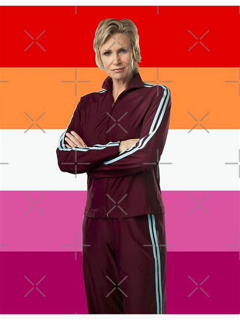 Lesbian Sue Sylvester Poster By Onisam Redbubble