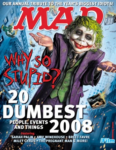 Exclusive The Joker Takes Over Mad Magazine
