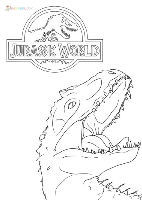 Ausmalbilder Jurassic World Malvorlagen Zum Ausdrucken