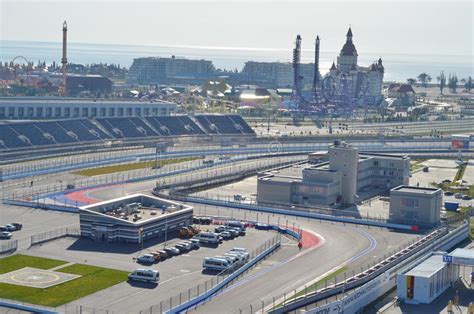 Sochi Autodrom Formula 1 Russian Grand Prix 2014 Editorial Image