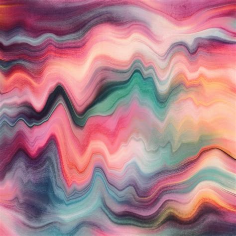 Rainbow Marble Wallpaper Happywall