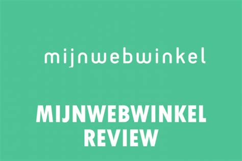 Mijnwebwinkel Reviews Voorbeelden And Ervaringen