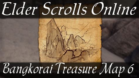 Bangkorai Treasure Map Elder Scrolls Online Eso Youtube
