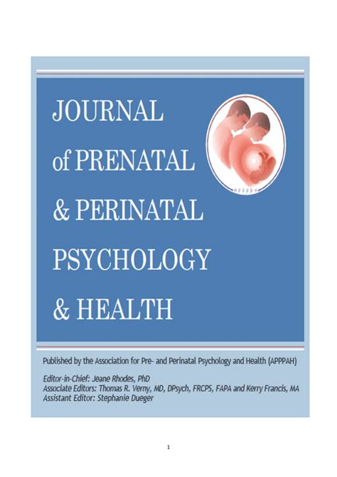 Pdf Is Maternal Fetal Attachment Affected In Women With Severe Mental