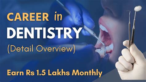 Career 14 Dentistry Career Options Dentist In India Salary After