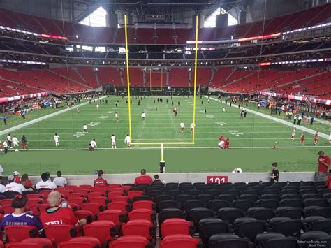 Section 101 At Mercedes Benz Stadium Atlanta Falcons