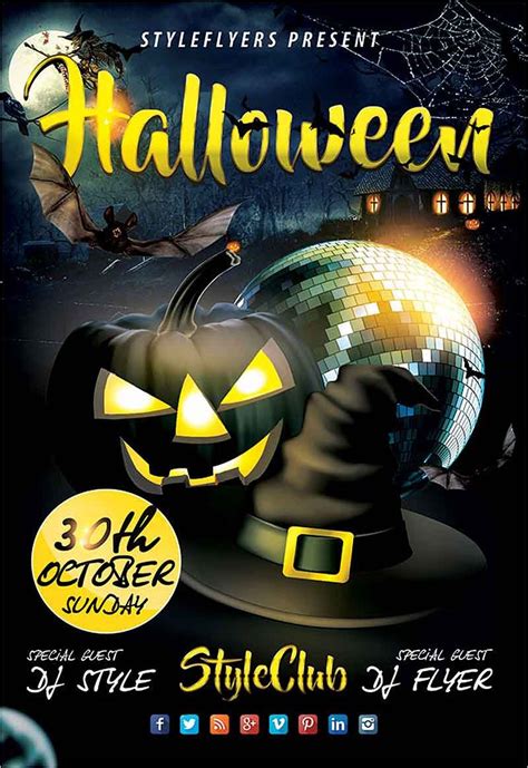 Halloween Flyers Free Templates