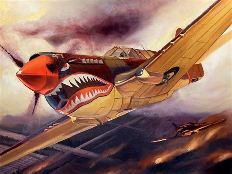 Military Curtiss P 40 Warhawk Wallpaper