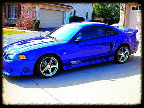 MY SALEEN SONIC BLUE SUPERCHARGED OF Muscle Cars