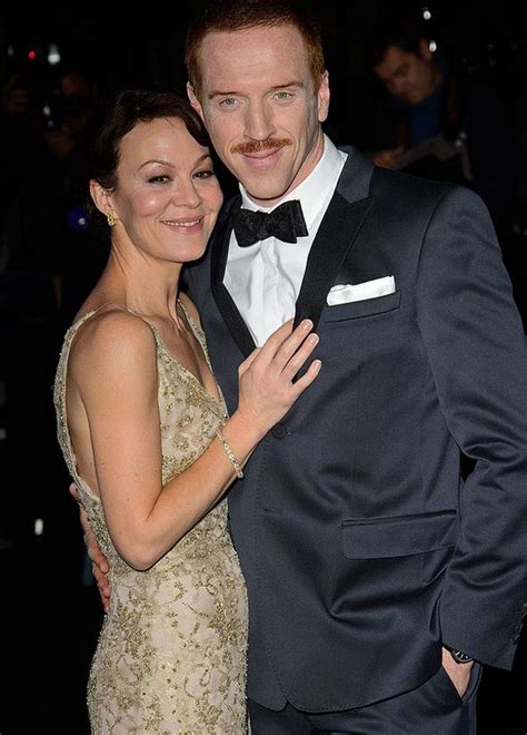 Helen mccrory and damian lewis met while performing five gold rings at a london theatre in 2003 (image: Damian Lewis looks proud as punch as wife Helen McCrory ...