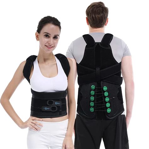 Hkjd Factory Tlso Full Back Spine Brace With Drawstring Pulley System