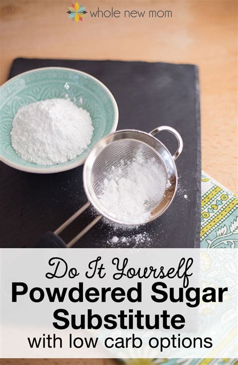 Homemade Powdered Sugar Powdered Sugar Substitute