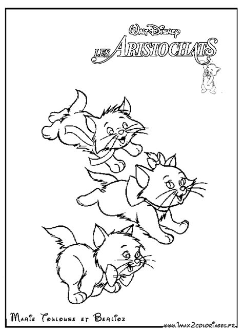 3 Cats Coloring Page Clip Art Library