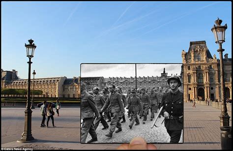 Then And Now Incredible Composite Images Compare Iconic Paris