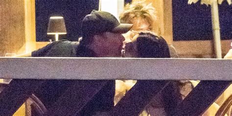 Leonardo Dicaprio And Camila Morrone Share A Kiss At Dinner With Sean