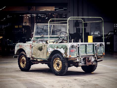 1948 Land Rover Series I Launch Vehicle Now Under Restoration