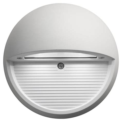Lithonia Lighting White Integrated Led Round Step And