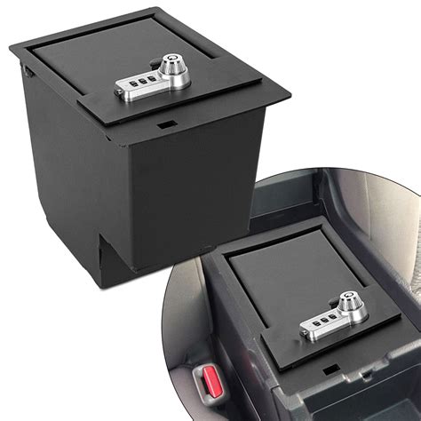 Kojem Safe Center Console Car Safe Interior Storage Lock Gun Safe Box