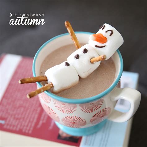 Delicious Holiday Crafts For Kids Marshmallow Snowmen At Its Always