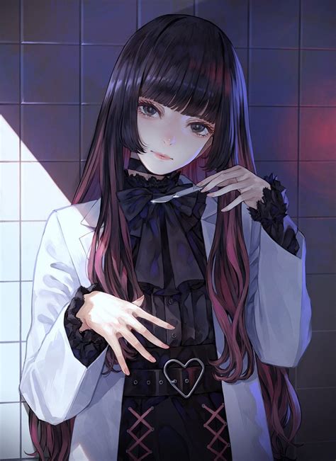 Anime Waifus On Twitter Necropsy Detective Cover Art Post