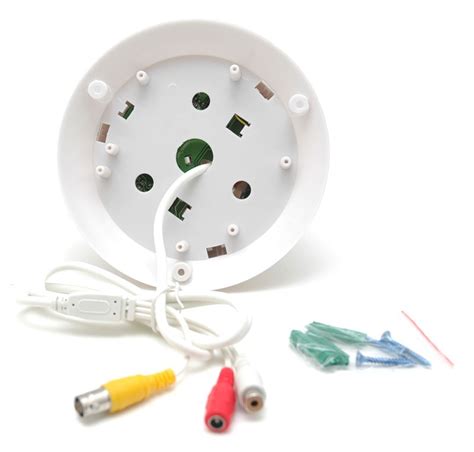 Your smoke detectors could be beeping for a variety of reasons. Smoke Detector Camera with Microphone