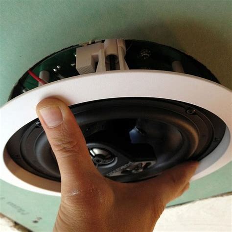 Installing Speakers Into Your Home Using Polk Audio 6 In Ceilingwall