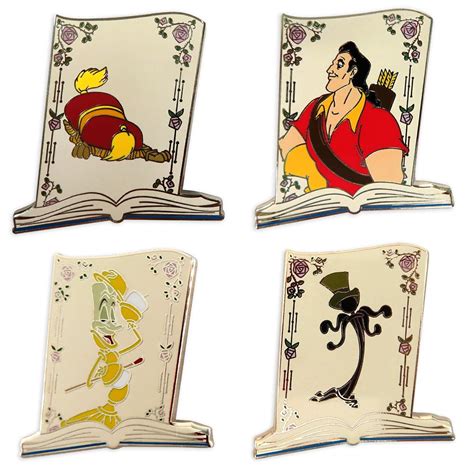Beauty And The Beast Th Anniversary Mystery Pin Set Blind Pack Limited Release Now Out Dis