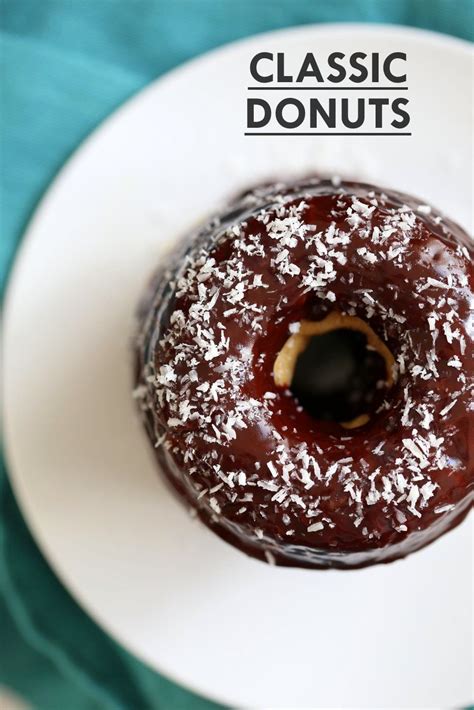 Vegan Donuts Recipe With Chocolate Glaze 1 Bowl Baked Doughnut