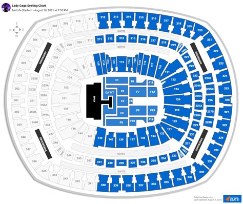 Metlife Stadium Seating Charts For Concerts